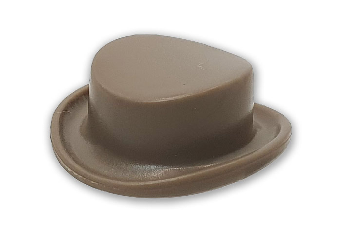 Artículo de Playmobil, Chistera corta gris