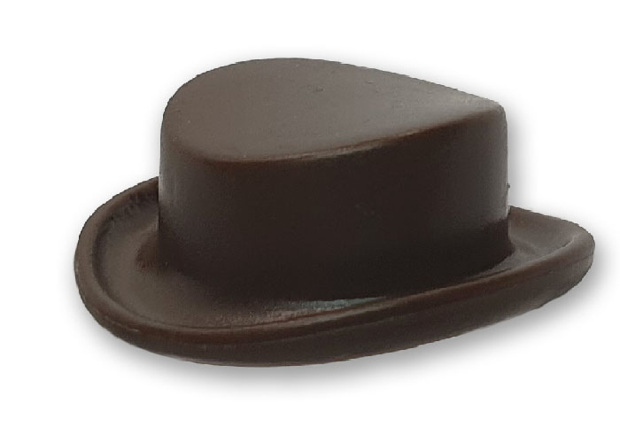 Artículo de Playmobil, Chistera CORTA Marrón