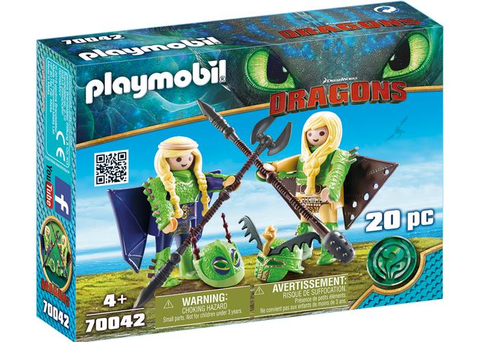 Artículo de Playmobil, Chusco y Brusca con traje volador