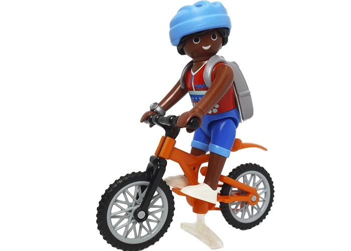 Artículo de Playmobil, Ciclista con bicicleta