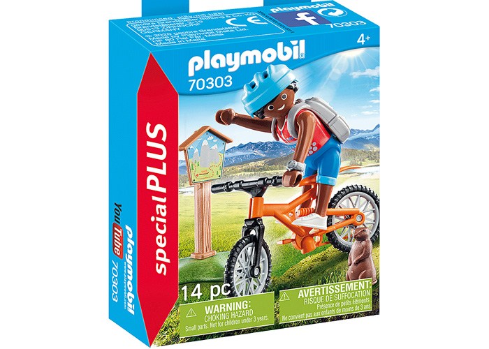 Artículo de Playmobil, Ciclista de montaña