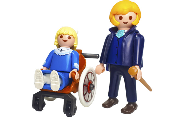 Artículo de Playmobil, Clara y su padre