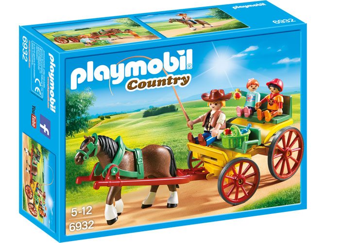 Artículo de Playmobil, Coche de caballo Country