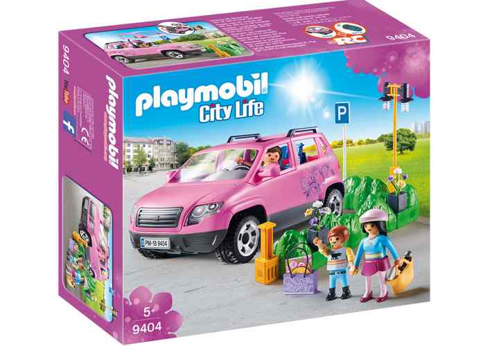 Artículo de Playmobil, Coche Familiar con estacionamiento