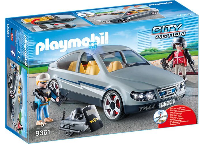 Artículo de Playmobil, Coche Policía Secreta