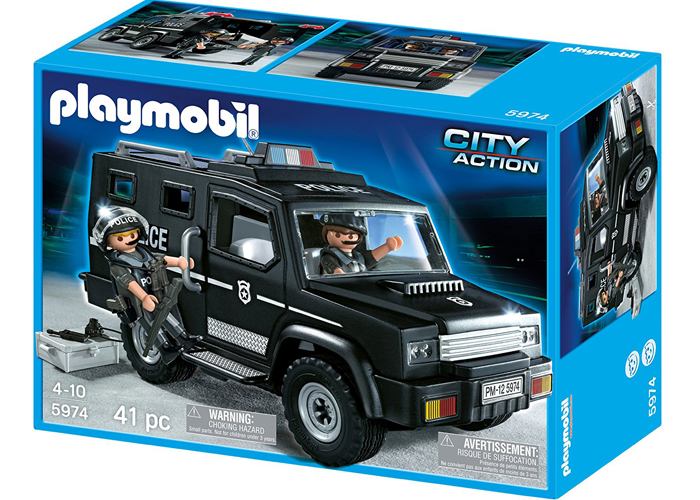 Artículo de Playmobil, Coche Policías SWAT