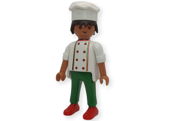 Artículo de Playmobil, cocinero con gorro