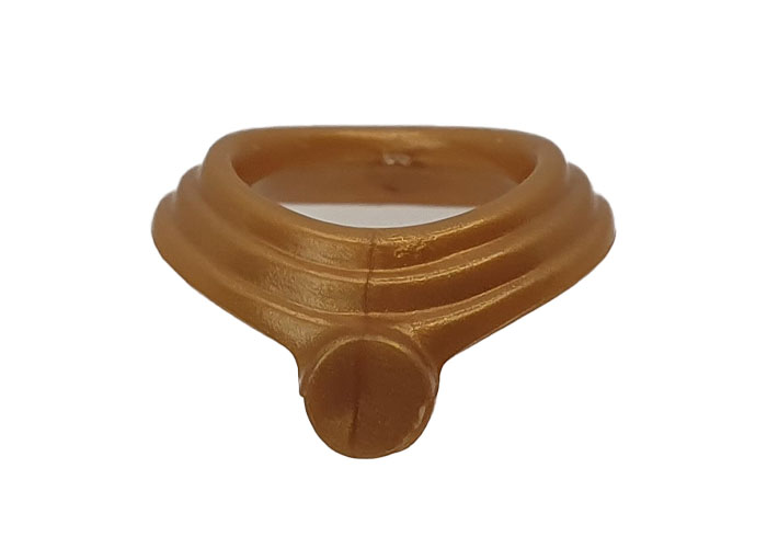 Artículo de Playmobil, Collar gargantilla dorado
