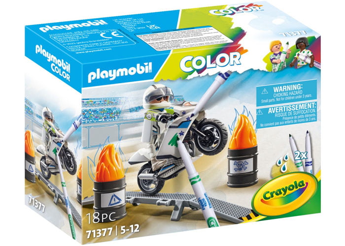 Artículo de Playmobil, Color Moto acrobacias