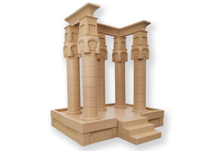 Artículo de Playmobil, Columna Hathorica Egipcia 3D TEMPLO