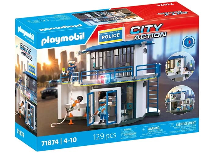 Artículo de Playmobil, Comisaría con sala de investigación