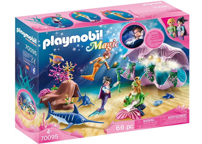 Artículo de Playmobil, Concha de Perlas con luz