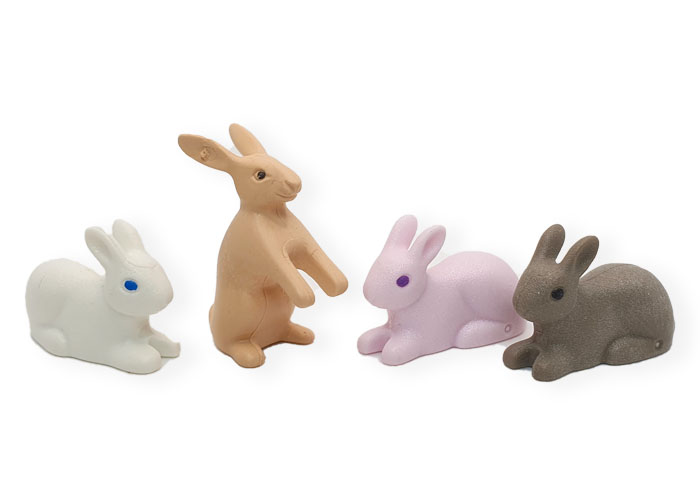Artículo de Playmobil, Conejos x4