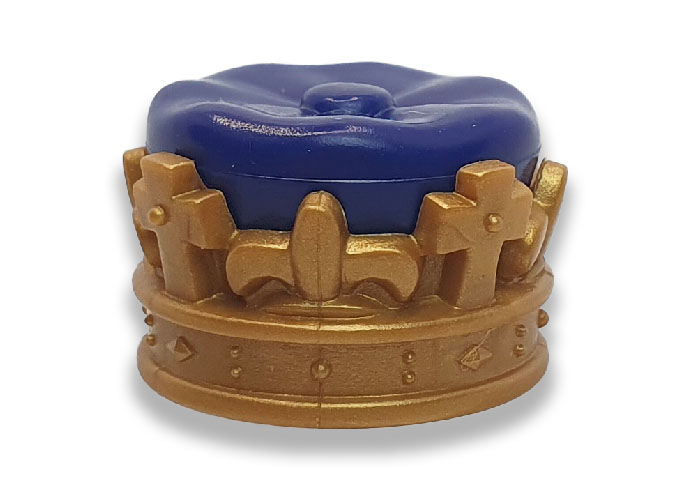 Artículo de Playmobil, Corona Dorada y azul