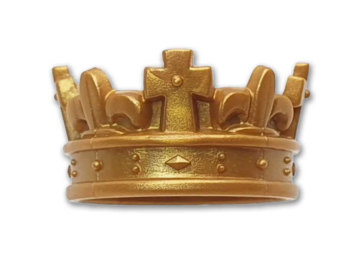 Artículo de Playmobil, Corona Grande Rey Dorada