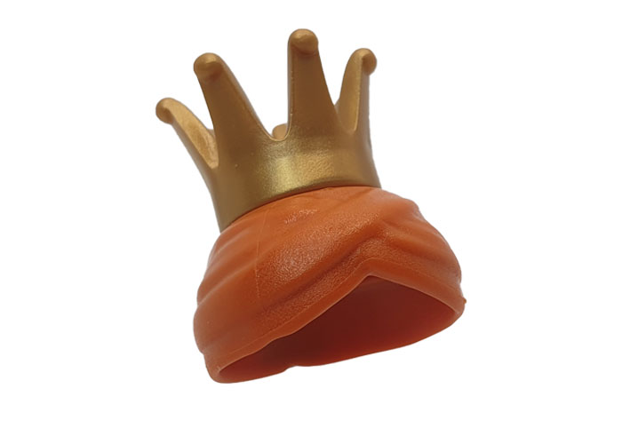 Artículo de Playmobil, corona y turbante Baltasar