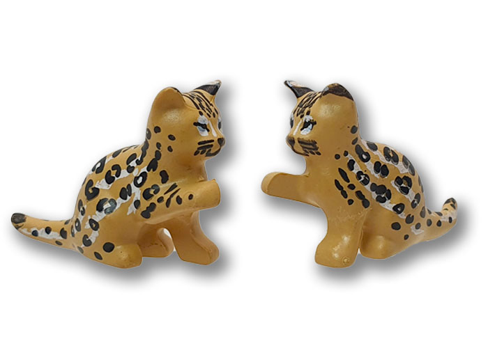 Artículo de Playmobil, Crías de leopardo (x2)