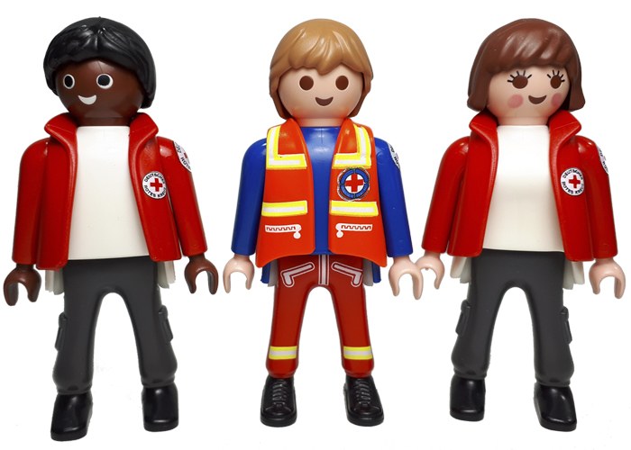 Artículo de Playmobil, Cruz Roja Operarios
