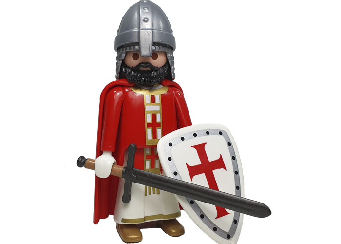 Artículo de Playmobil, Cruzado con mandoble