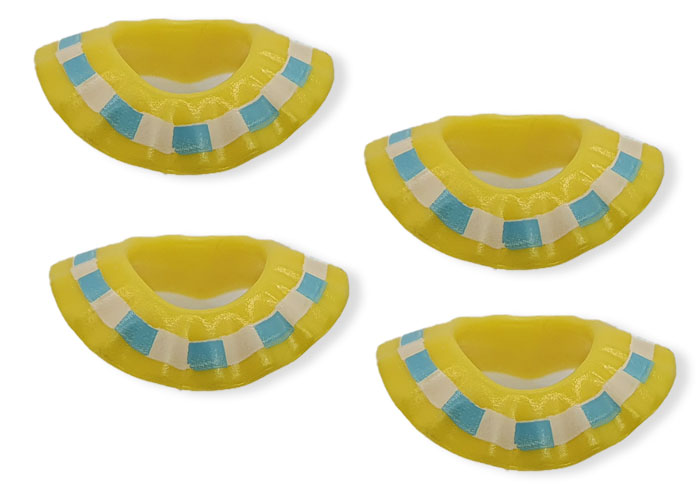 Artículo de Playmobil, Cuello Amarillo Egipcio (x4)