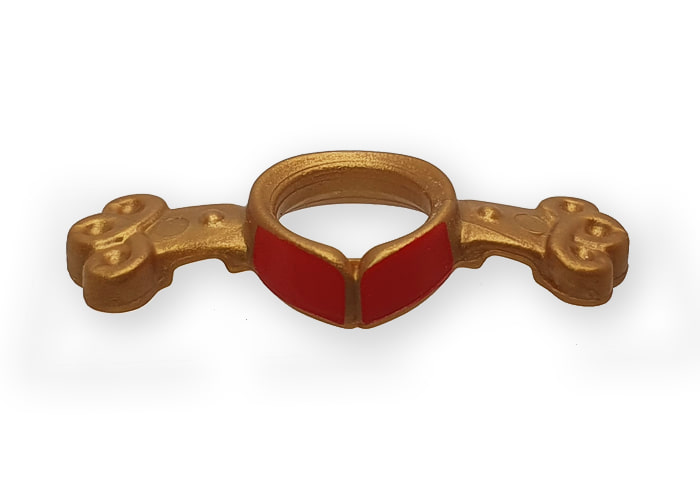 Artículo de Playmobil, Cuello Galones Ancho Dorado
