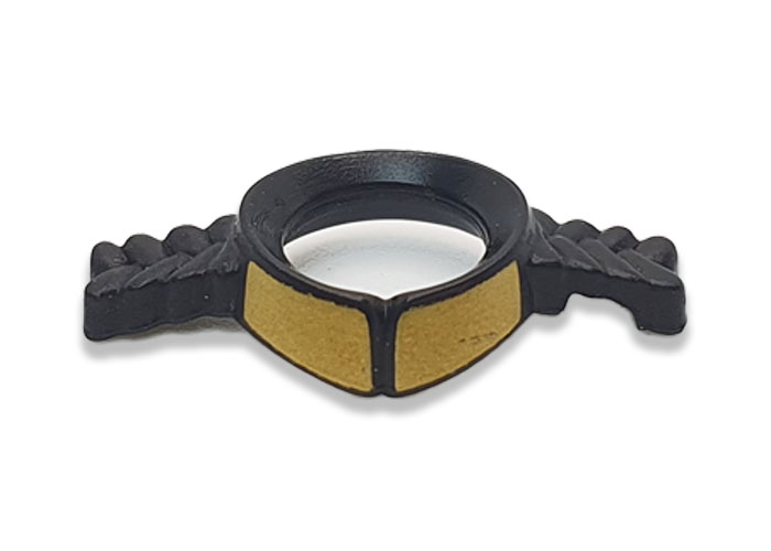 Artículo de Playmobil, Cuello Galones Negro FINO