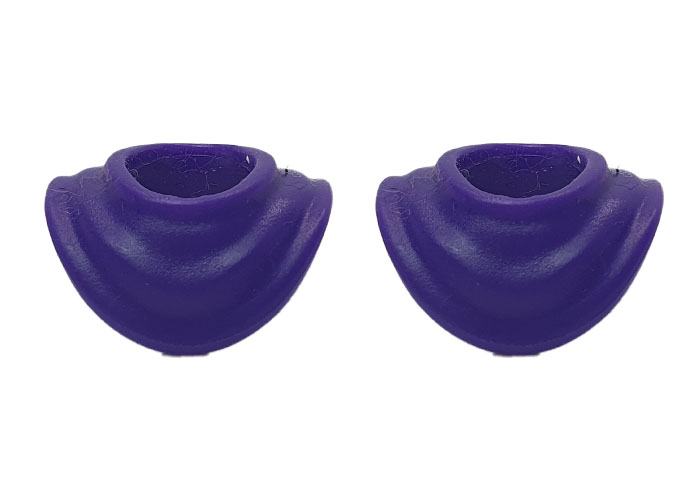 Artículo de Playmobil, Cuello redondeado morado (x2)