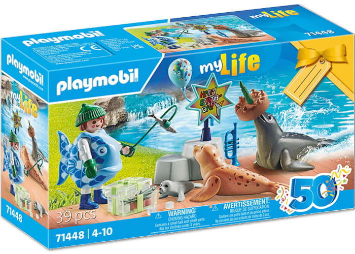 Artículo de Playmobil, Cuidador con animales
