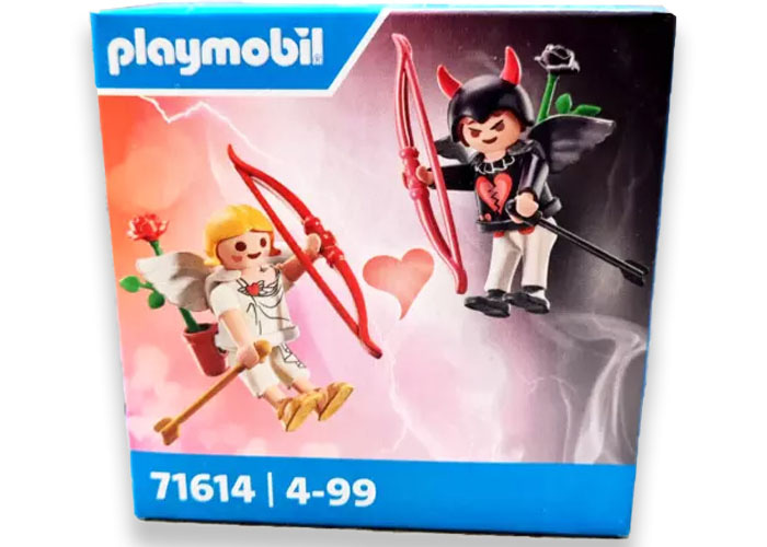 Artículo de Playmobil, Cupido y Diablo