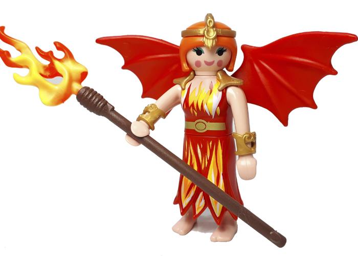 Artículo de Playmobil, Dama del Fuego S15