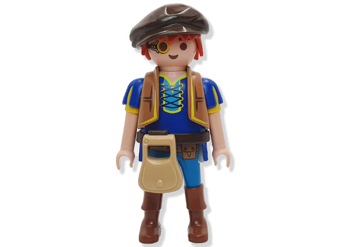 Artículo de Playmobil, Dario con gorra marrón