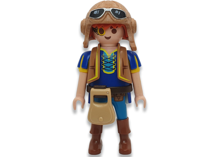 Artículo de Playmobil, Dario con gorro aviador
