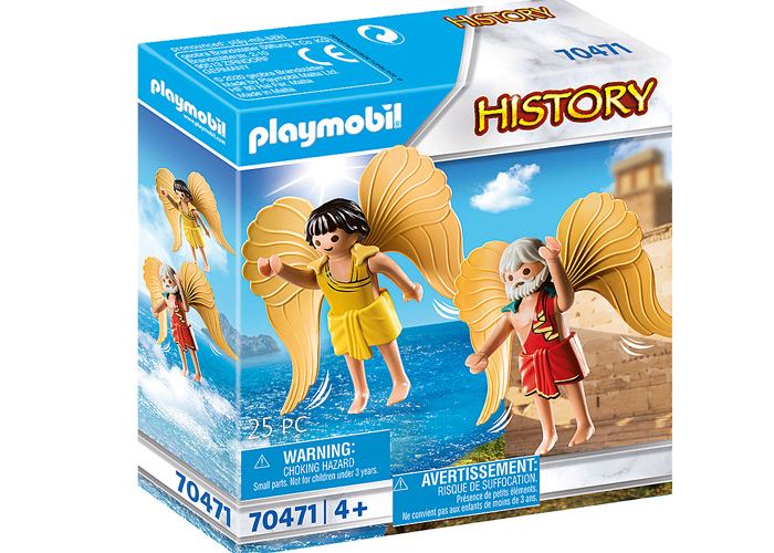Artículo de Playmobil, Dédalo e Ícaro