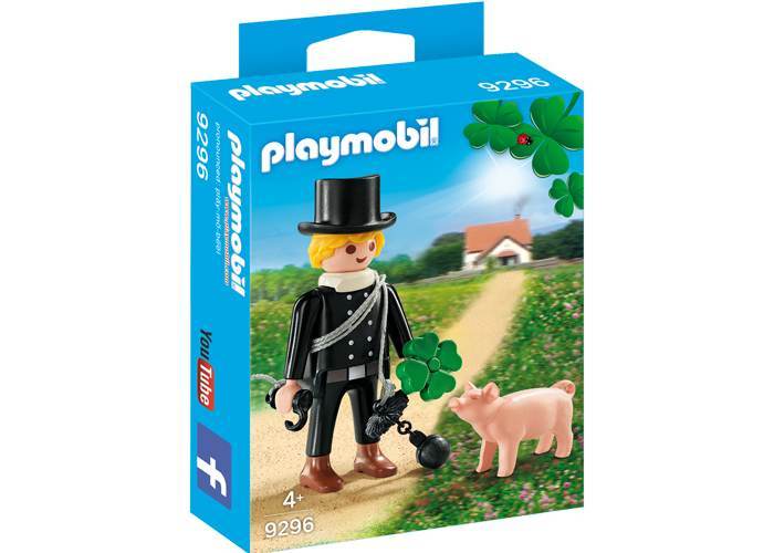 Artículo de Playmobil, Deshollinador con cerdo de la fortuna
