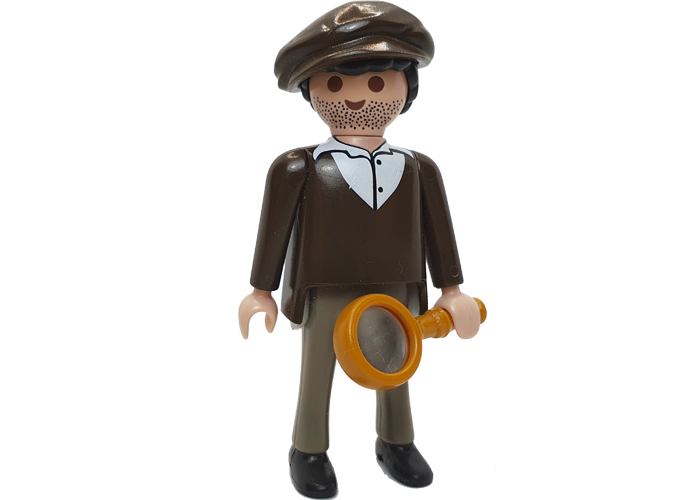 Artículo de Playmobil, Detective con lupa