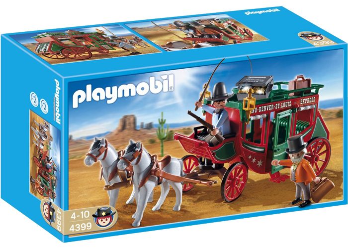 Artículo de Playmobil, Diligencia del Oeste