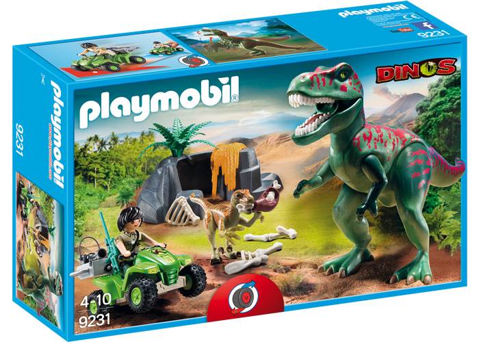 Artículo de Playmobil, Dinosarios Dino T-Rex con explorador