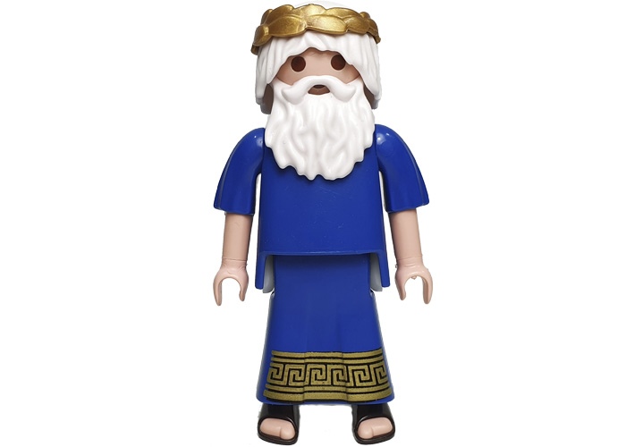 Artículo de Playmobil, Dios Zeus Azul