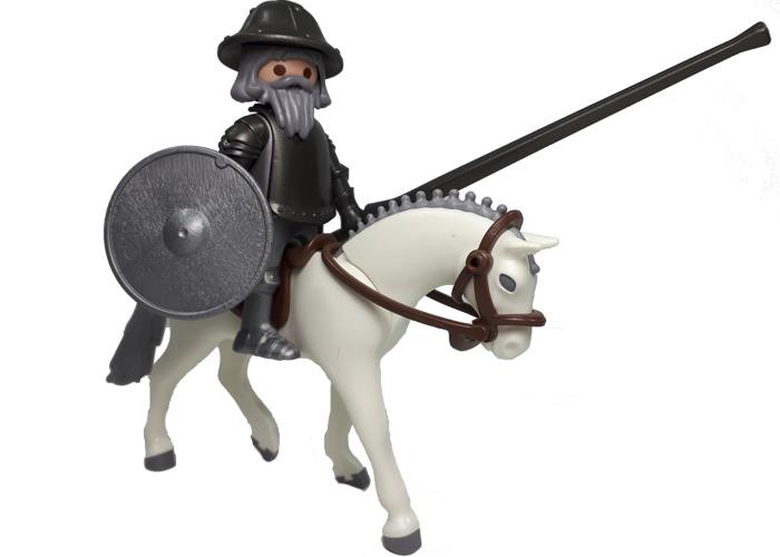 Artículo de Playmobil, Don Quijote y Rocinante