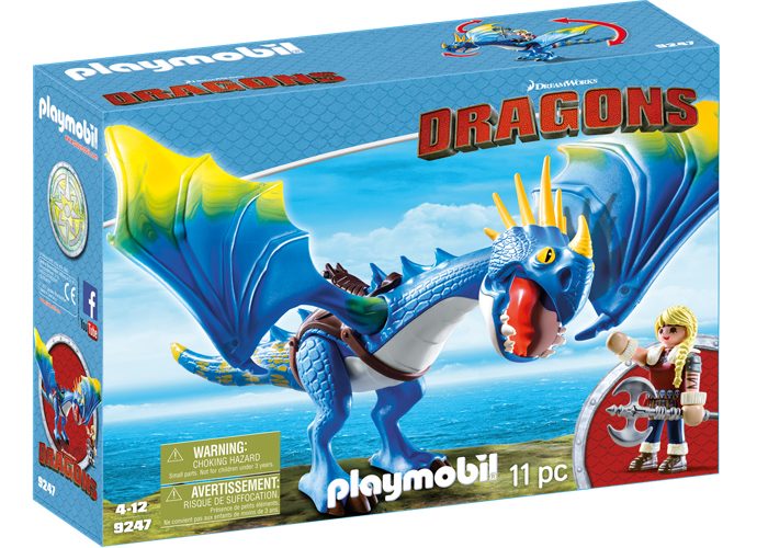 Artículo de Playmobil, Dragons Astrid y Tormenta