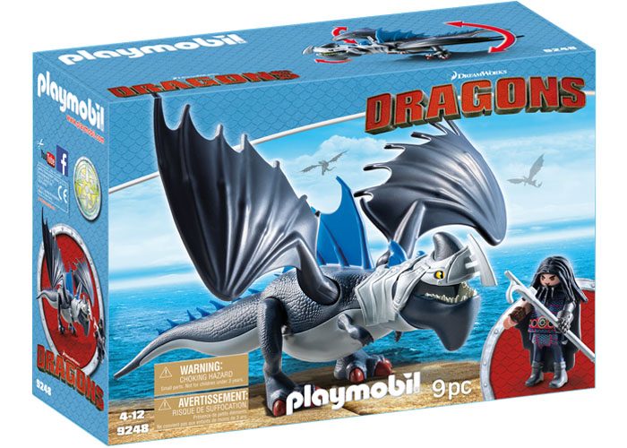 Artículo de Playmobil, Dragons Drago y Salvajibestia