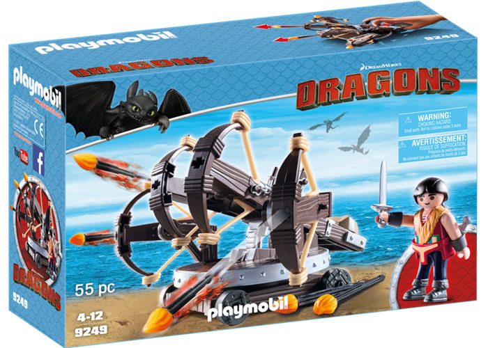 Artículo de Playmobil, Dragons Eret con ballesta