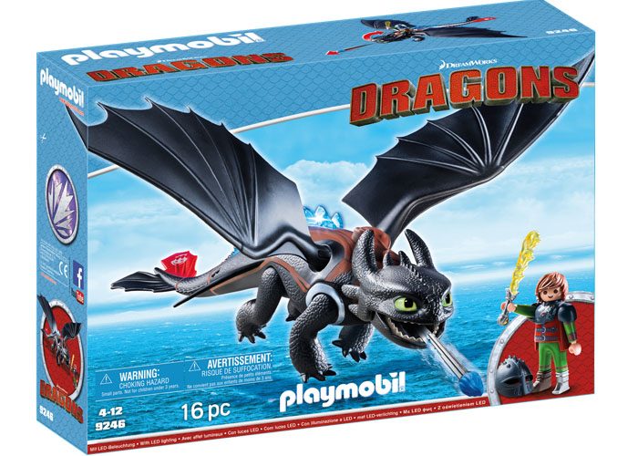 Artículo de Playmobil, Dragons Hipo y Desdentao