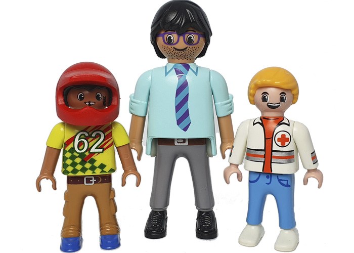 Artículo de Playmobil, Duck on Call Reportero con chicos