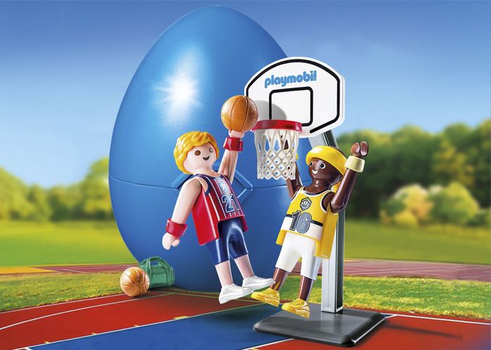 Artículo de Playmobil, Duelo de Basket Baloncesto