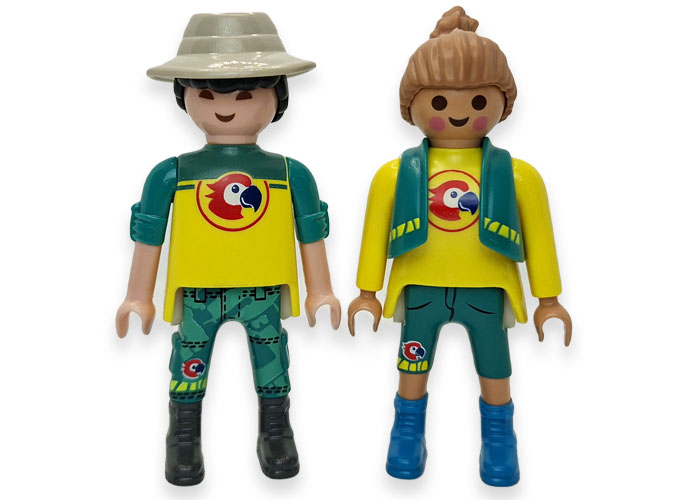 Artículo de Playmobil, Duo Operarios Zoo LoroPark