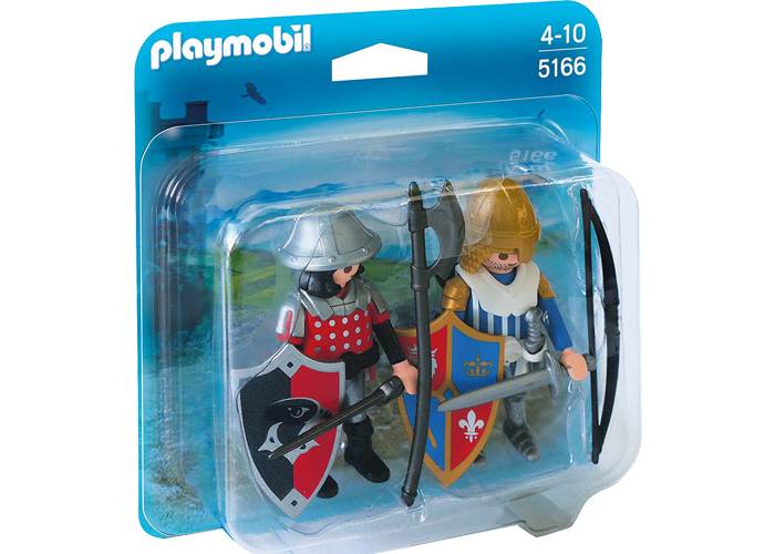 Artículo de Playmobil, Dúo Pack Caballeros Medievales