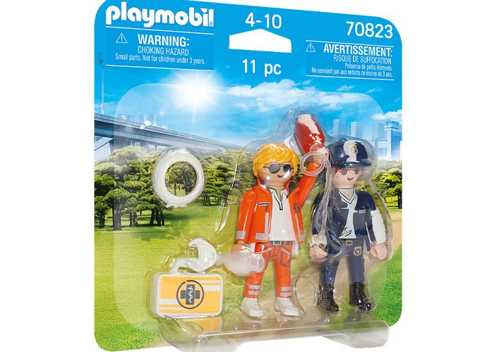 Artículo de Playmobil, Duo Pack médico y policía