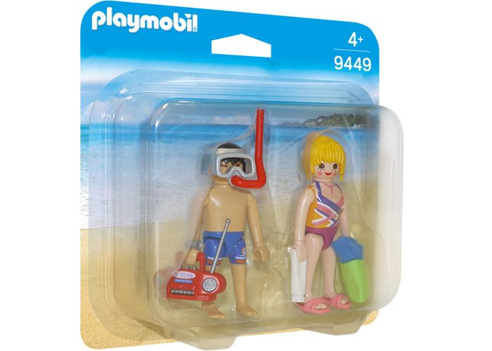 Artículo de Playmobil, Dúo Pack Pareja Playa