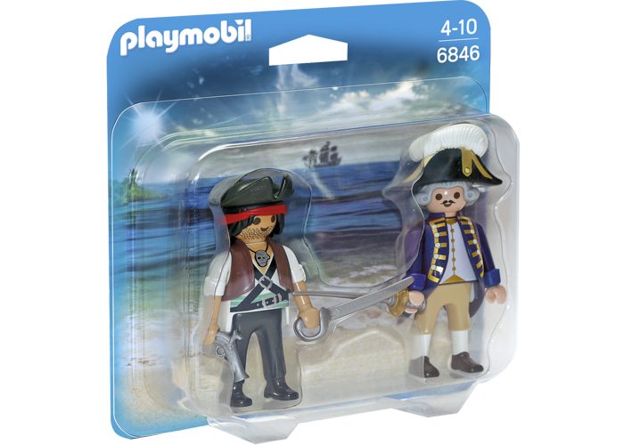 Artículo de Playmobil, Dúo Pack pirata y soldado